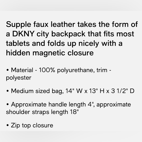 DKNY brand new backpack ๐ - Picture 6 of 6